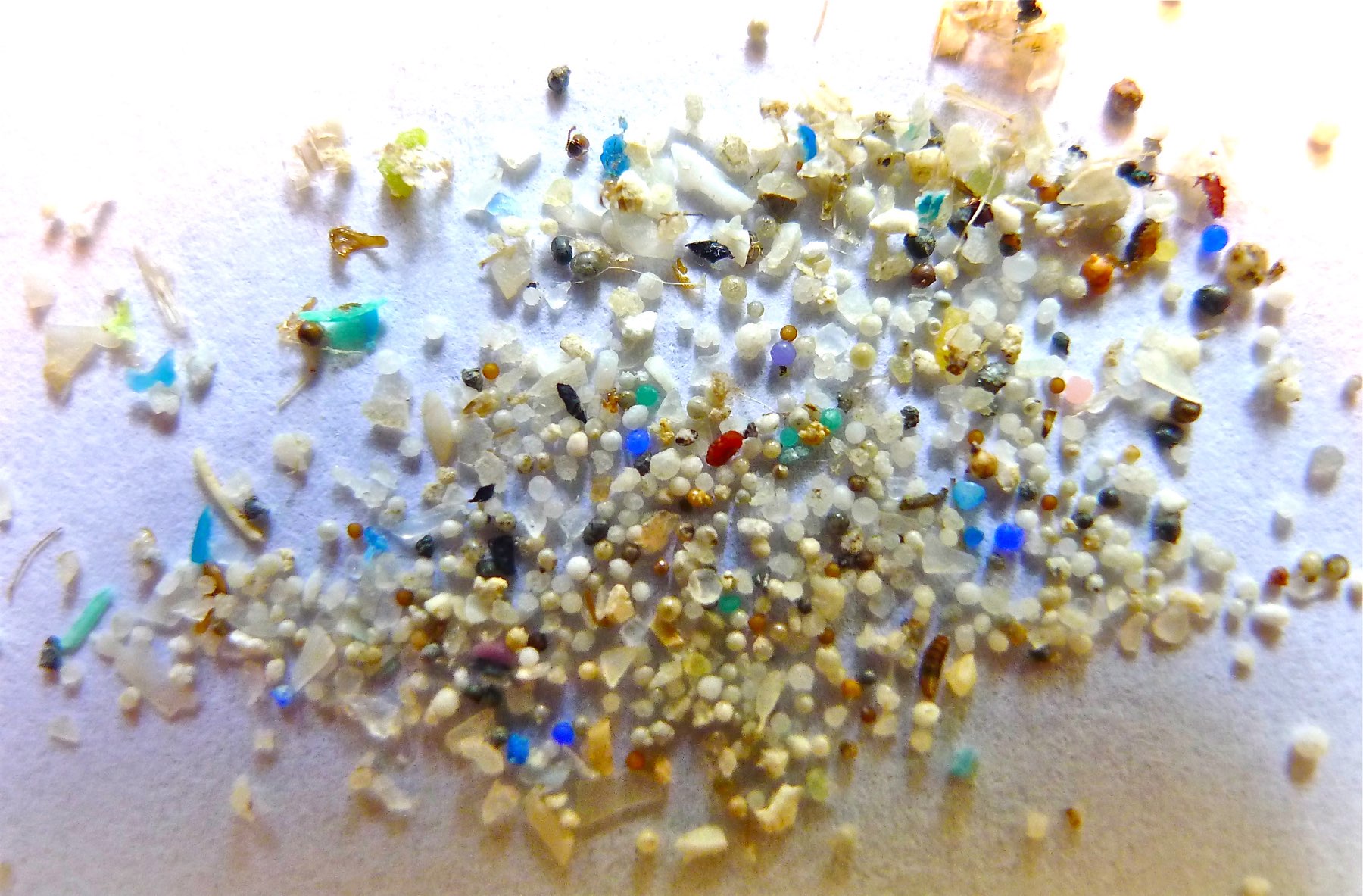 Rubbish floating around in the northern and southern Atlantic Ocean, the northern and southern Pacific Ocean as well as the Indian Ocean consists of everything from plastic bags, plastic packaging and remains of Styrofoam to pieces of fishing nets and ropes, bottles, straws and countless plastic tools from the fishing and shipping fleet. This is, over time, broken down into tiny bits of plastic. (Photo: Oregon State University/Flickr)