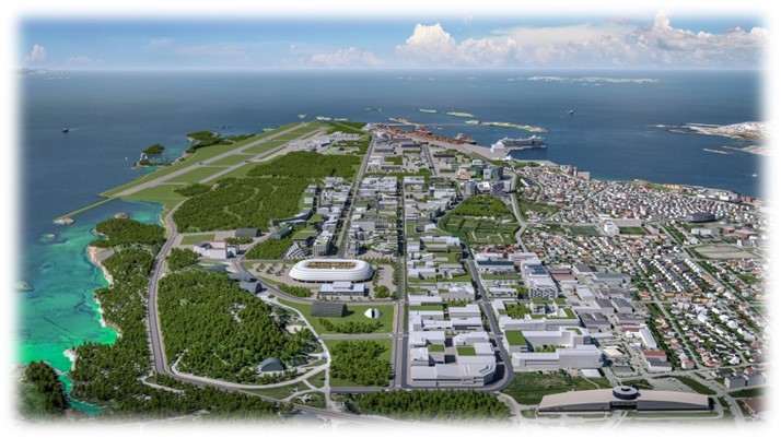 Slik kan det altså bli, i alle fall kan man se for seg at det kan bli slik - om noen år.