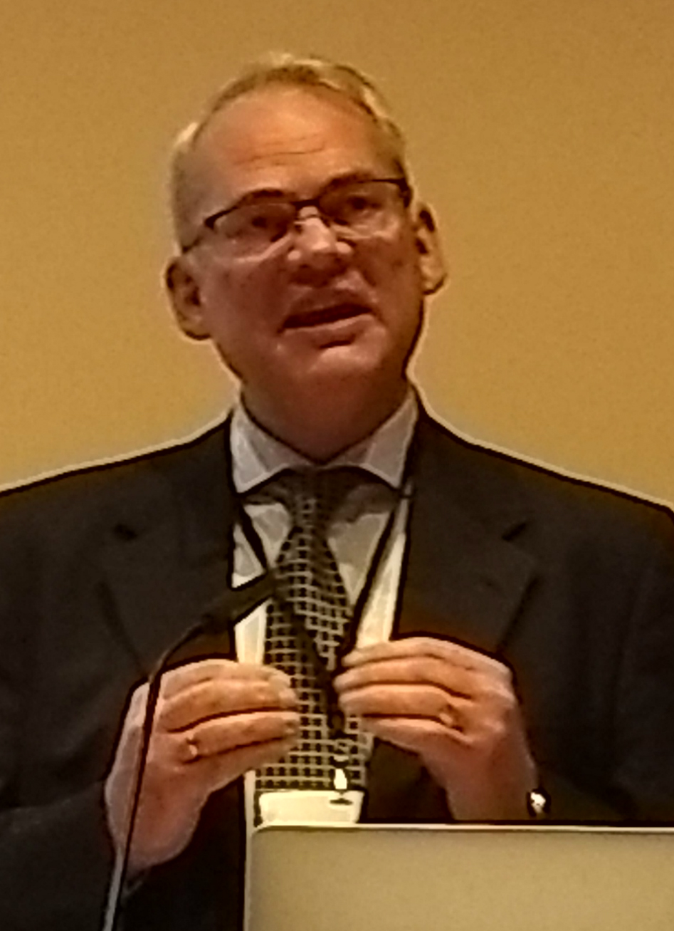 Morten Meijlænder-Larsen, Discipline Leader – Arctic Operation at DNV-GL showing examples of industrial activity in the Arctic (Photo: Kathrin Stephen)
