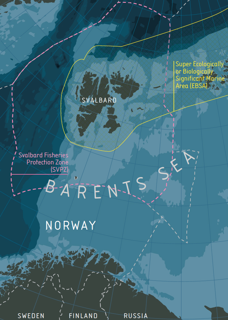 Svalbard. Kilde: CHANGING PLANET - https://blog.nationalgeographic.org/2016/07/09/high-in-the-arctic-up-close-with-a-mega-fishing-trawler/
