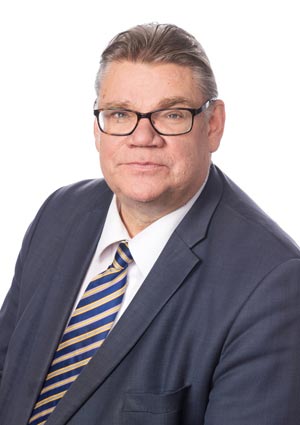 Finlands utenriksminister, Timo Soini.