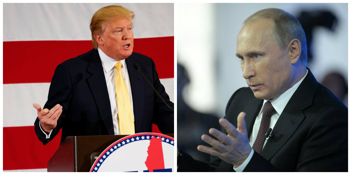 - Husk, er det noen som etter hvert vil vite hva det faktisk betyr å ha kjernefysiske våpenarsenaler, så er det topplederne i de to stormaktene, Russland og USA. (Foto av Trump: Michael Vadon).