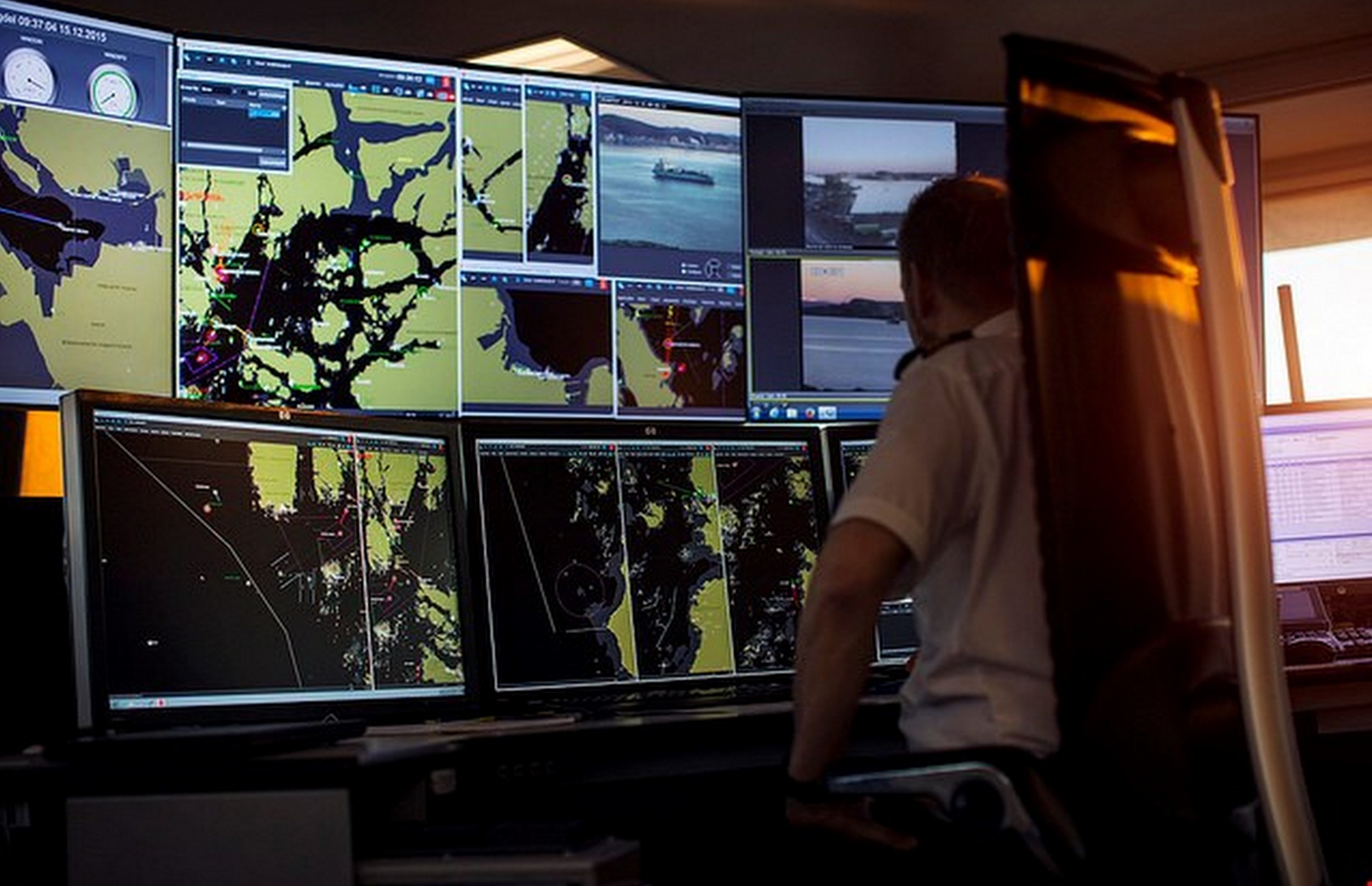 Kvitsøy Maritime Traffic Center in Norway (Source: Courtesy of The Norwegian Coastal Administration)