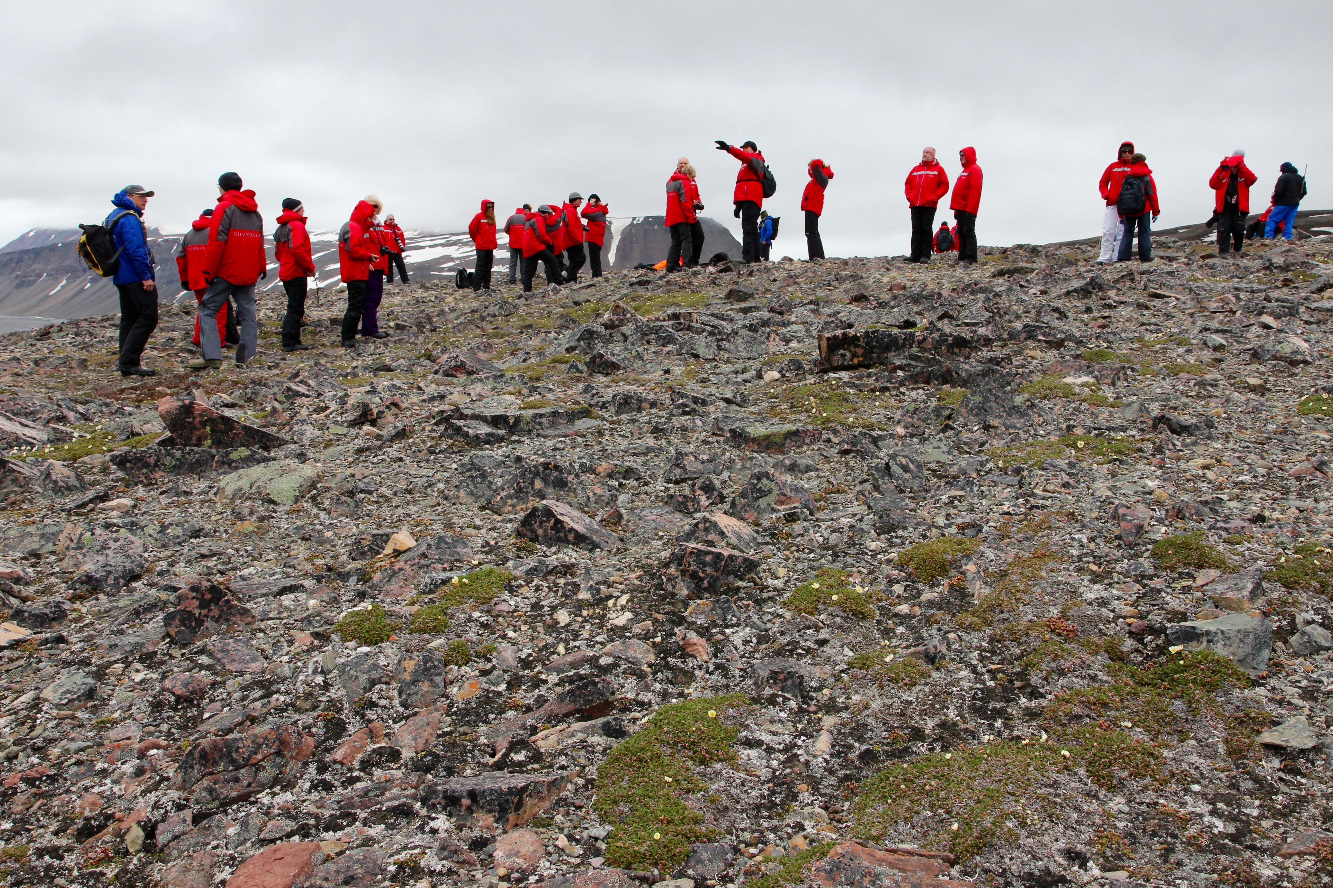 When a large number of tourists explore Arctic nature, it leaves footprints with time. This represents a challenge to both Svalbard and northern Russia due to increased ship traffic in the High North. (Illustration: Gary Bembridge)