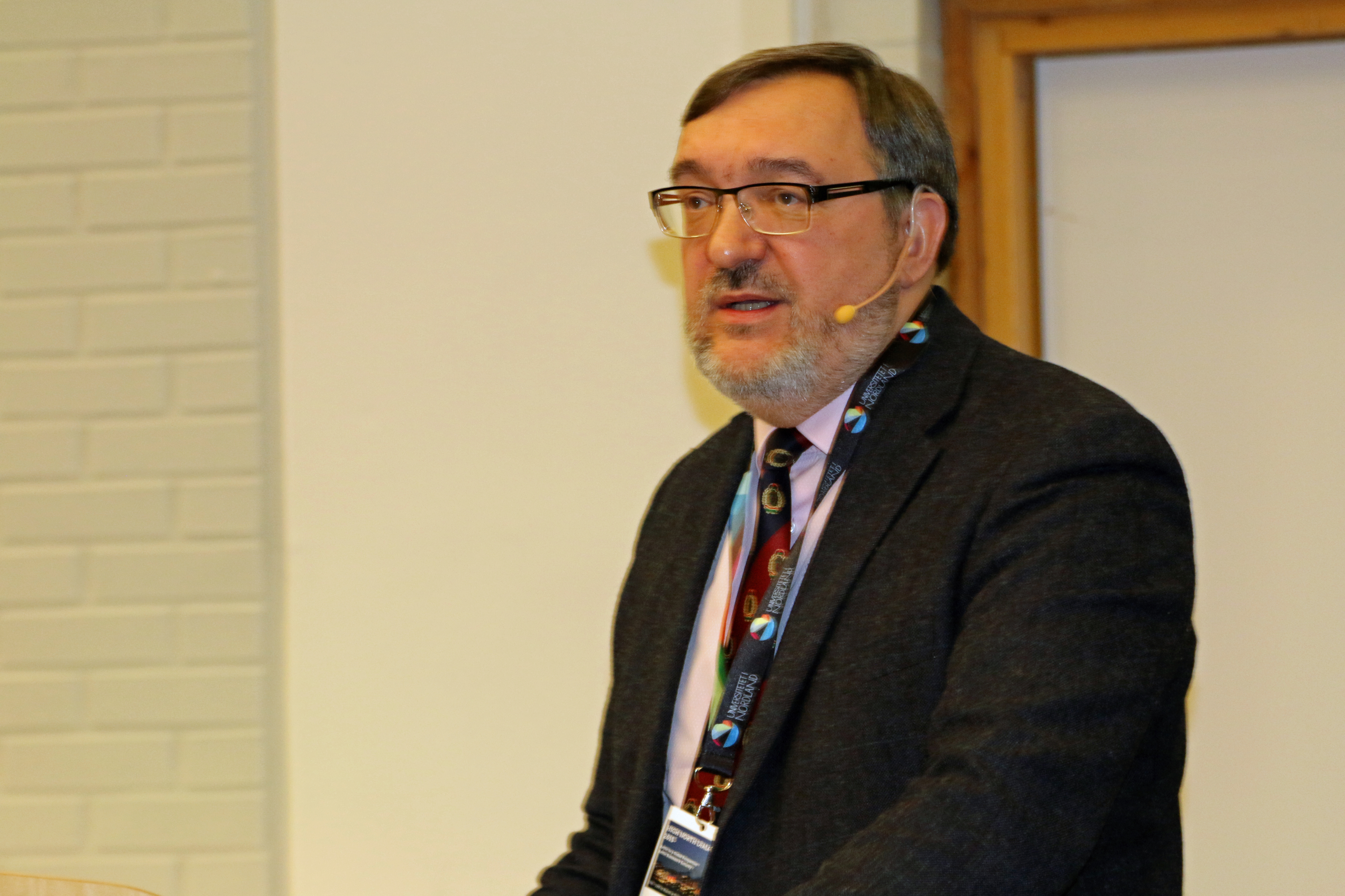 High North Dialogue 2015. Professor Alexander Sergunin, St. Petersburg State University, Russland. (Foto: Hege Eilertsen)